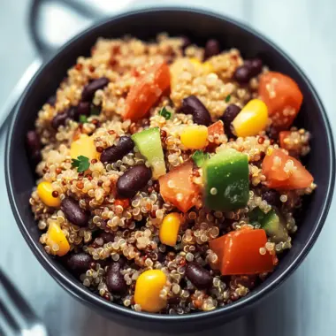 Quinoa Taco Bowl
