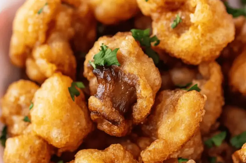 Beer Battered Mushrooms