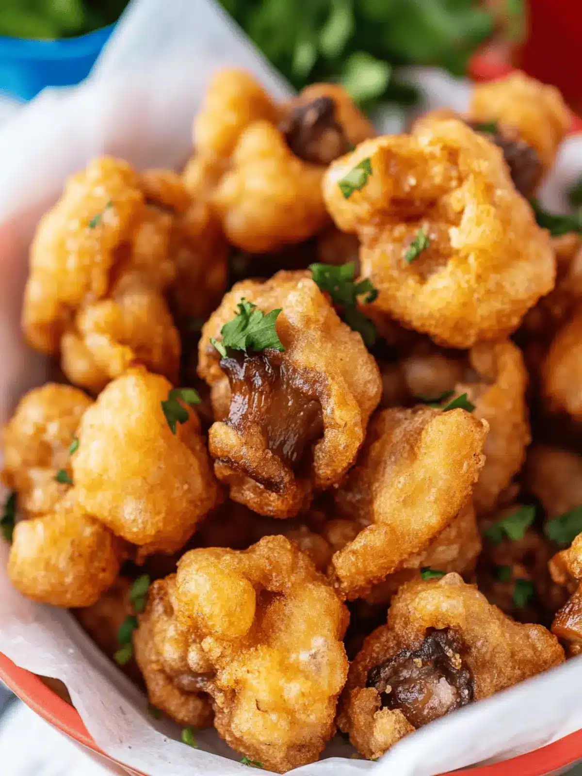 Beer Battered Mushrooms