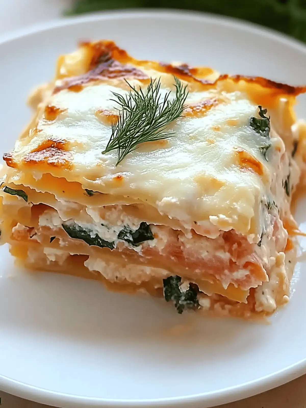 Smoked Salmon Lasagna