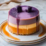 Ube Leche Flan Layer Cake