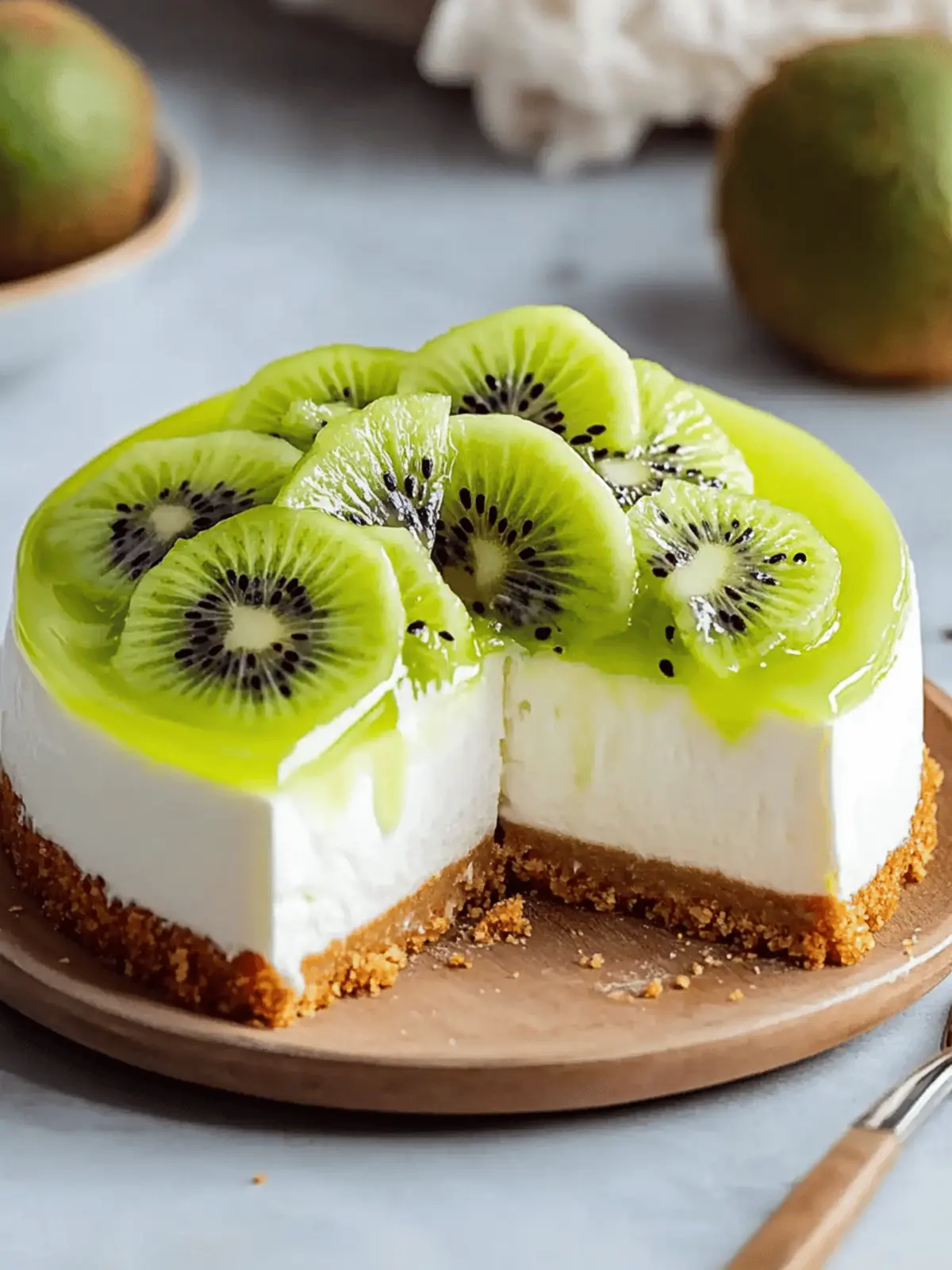 Kiwi Cheesecake