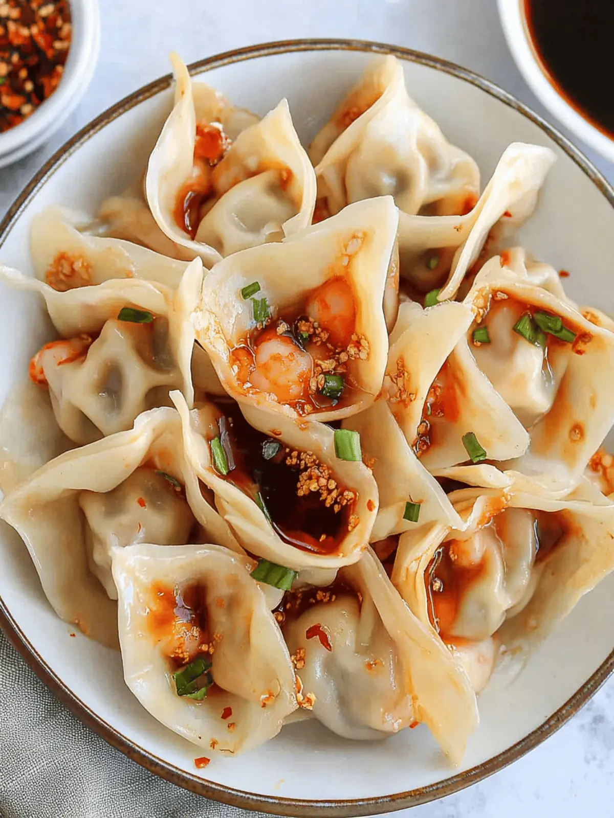 Pork Shrimp Wontons
