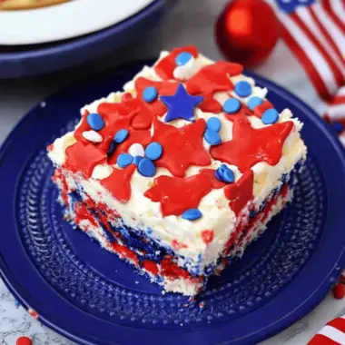 Patriotic Poke Cake
