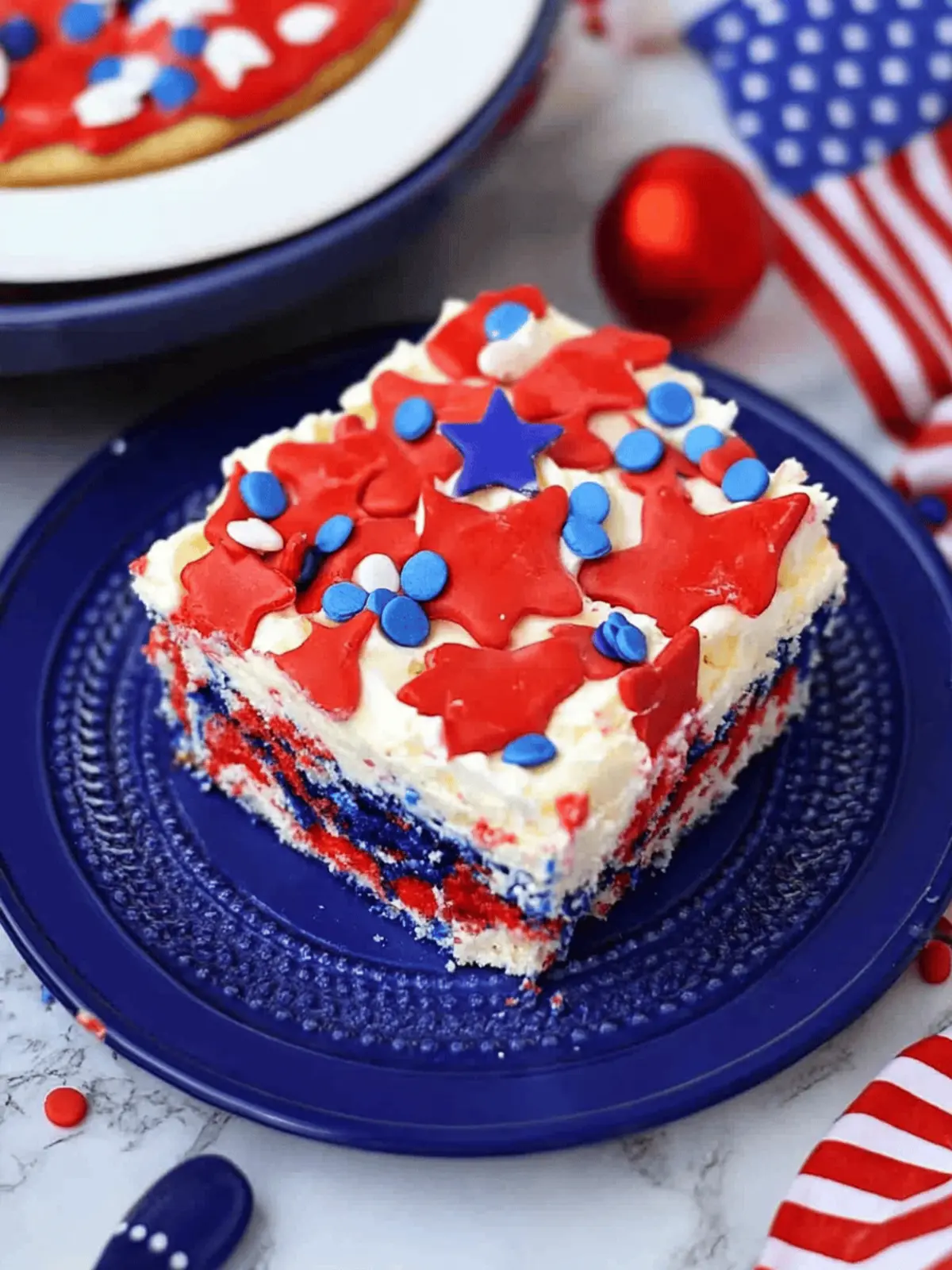 Patriotic Poke Cake
