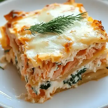 Smoked Salmon Lasagna