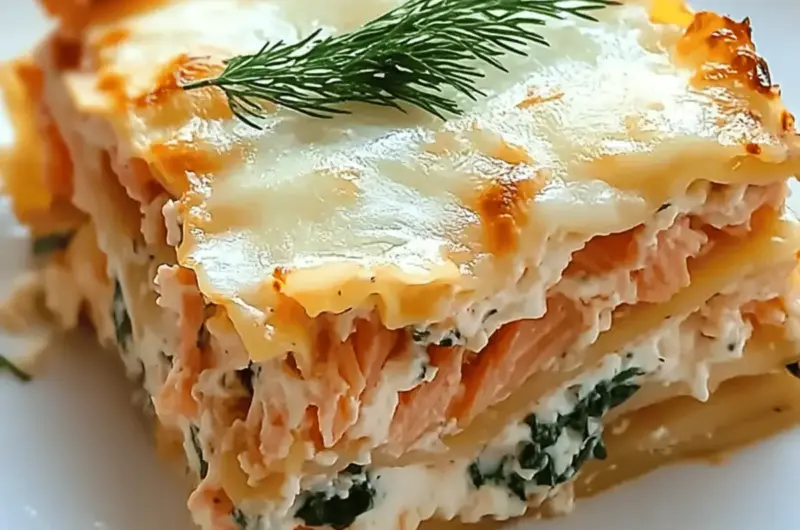 Smoked Salmon Lasagna