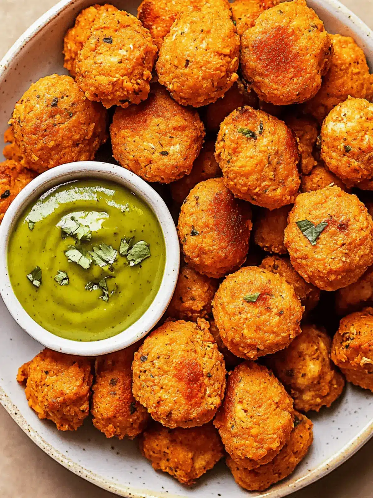 Sweet Potato Chicken Poppers