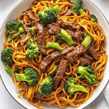 Beef and Broccoli Noodles