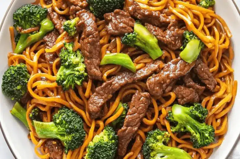 Beef and Broccoli Noodles