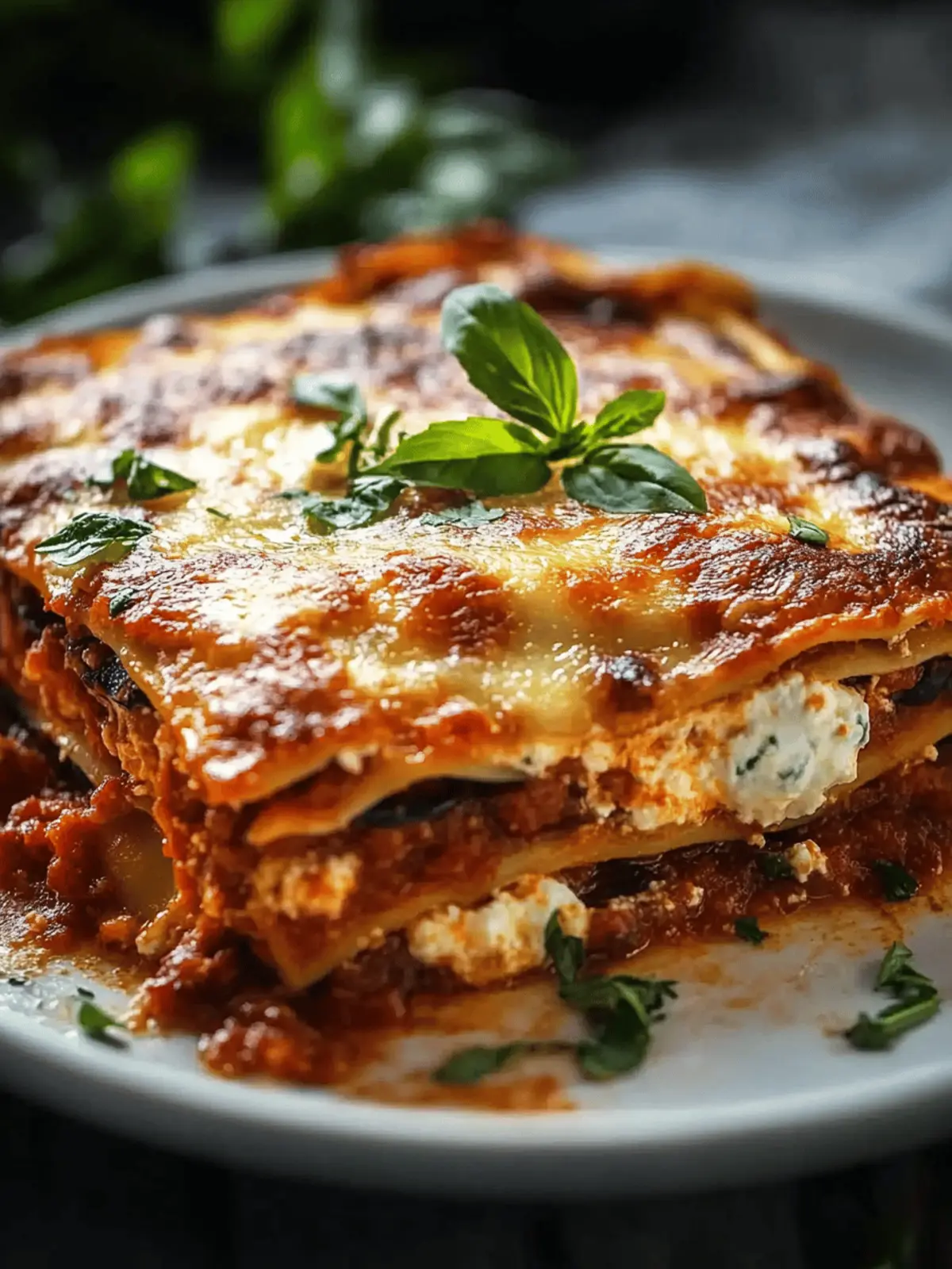 Eggplant Lasagna with Ricotta