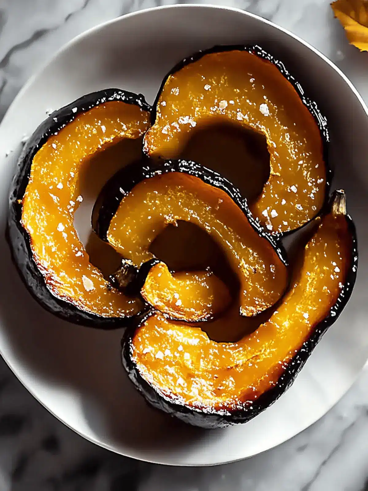 Maple Roasted Acorn Squash