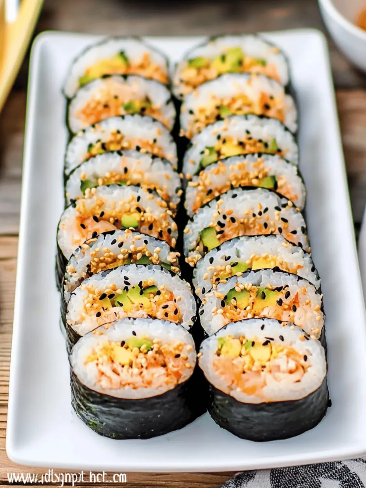 Spicy Crab Sushi Roll