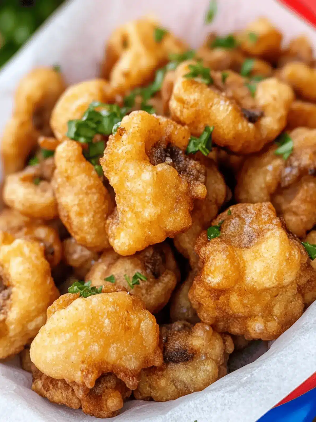 Beer Battered Mushrooms