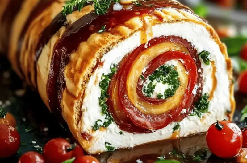 Antipasto Cream Cheese Log