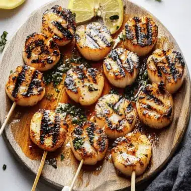 Grilled Scallops