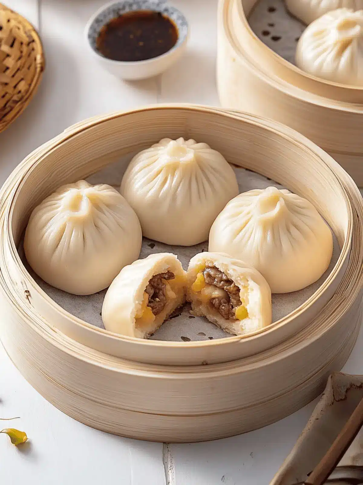 Vietnamese Steamed Pork Buns