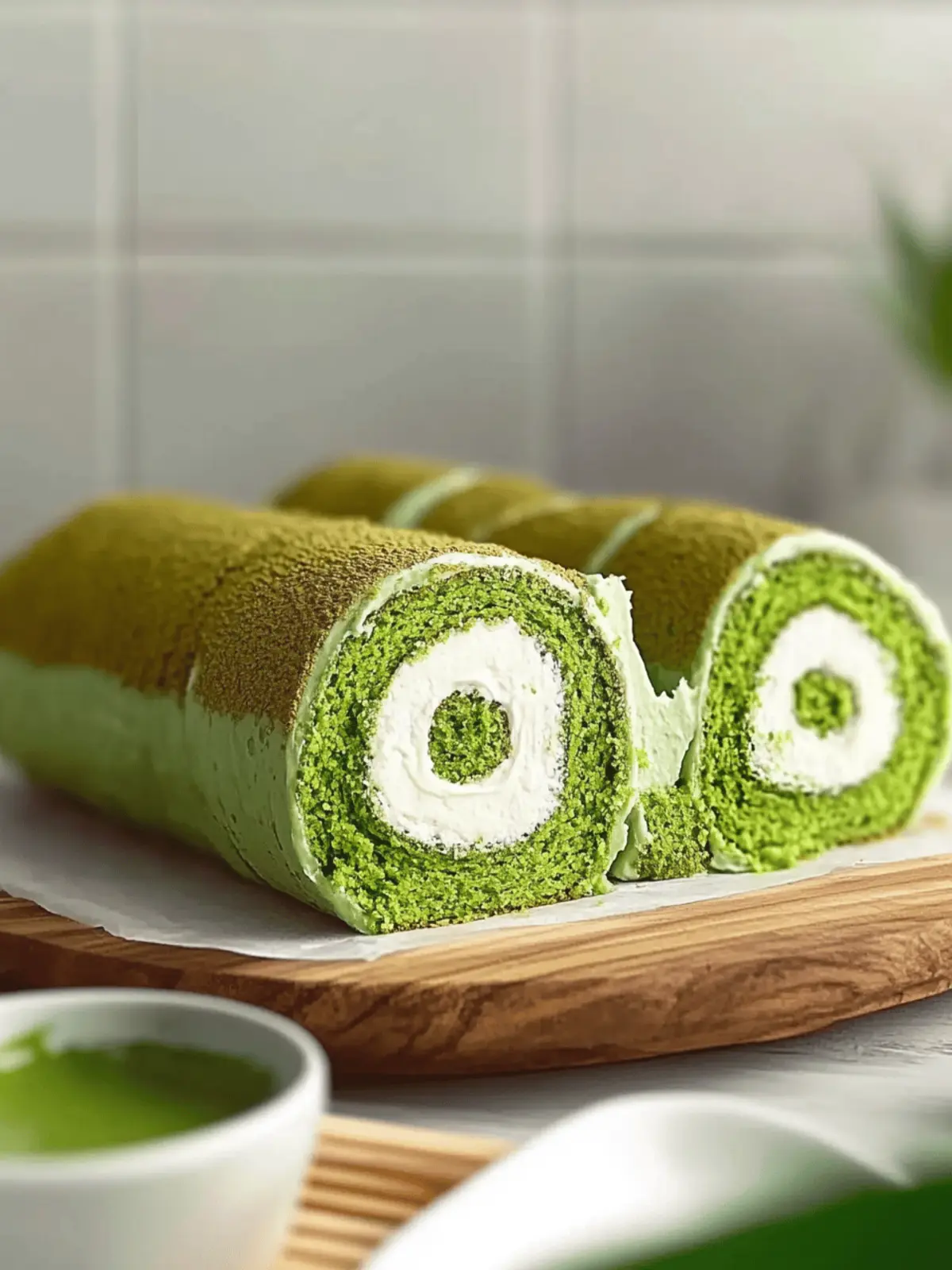 Matcha Roll Cake