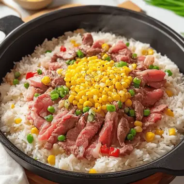 Beef Pepper Rice