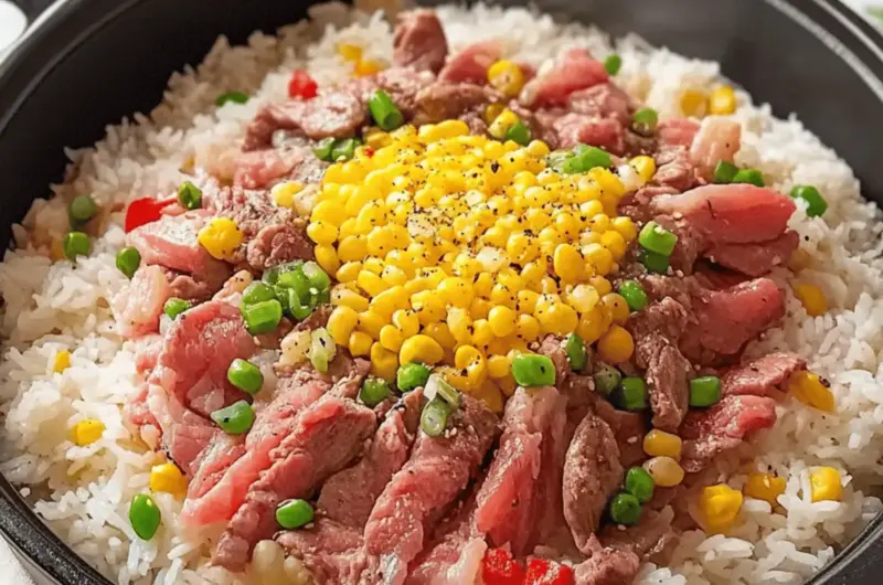 Beef Pepper Rice