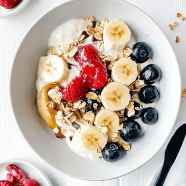 Breakfast Banana Split