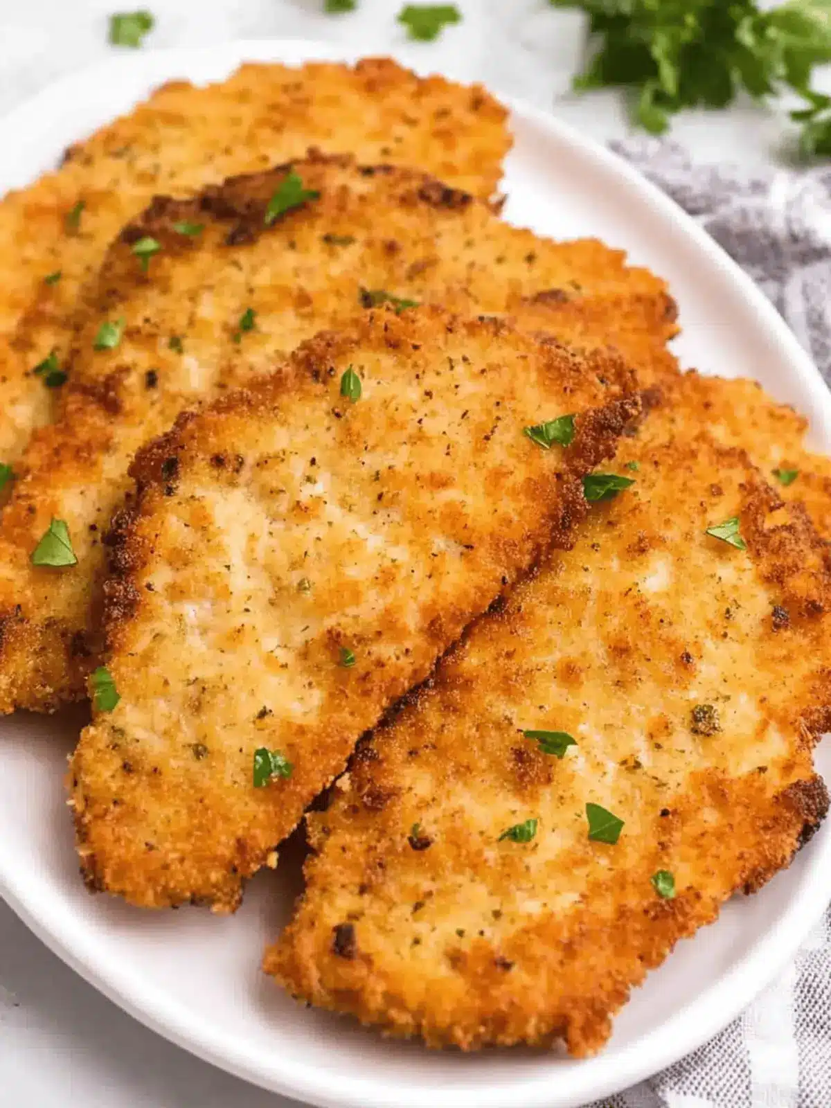 Crispy Air Fryer Chicken Cutlets