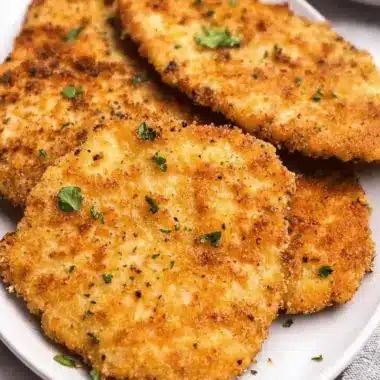Crispy Air Fryer Chicken Cutlets