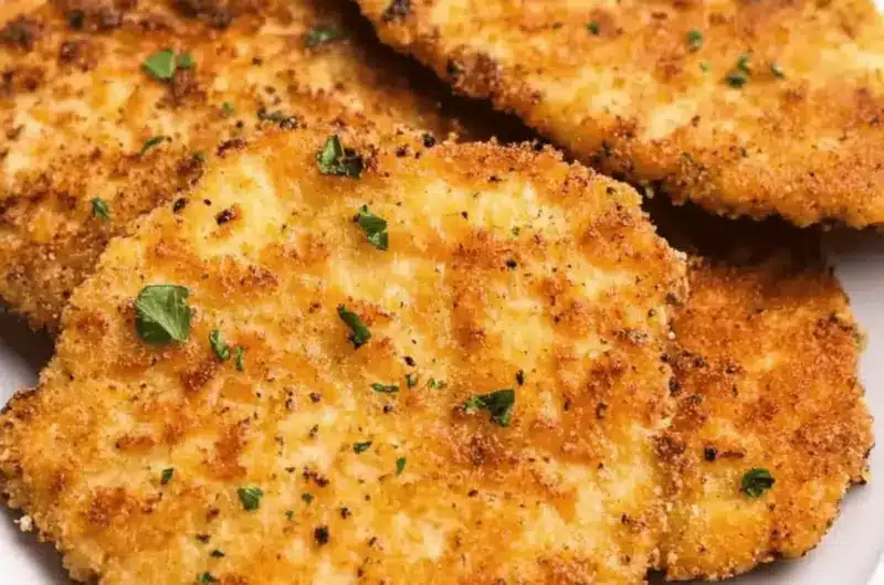 Crispy Air Fryer Chicken Cutlets