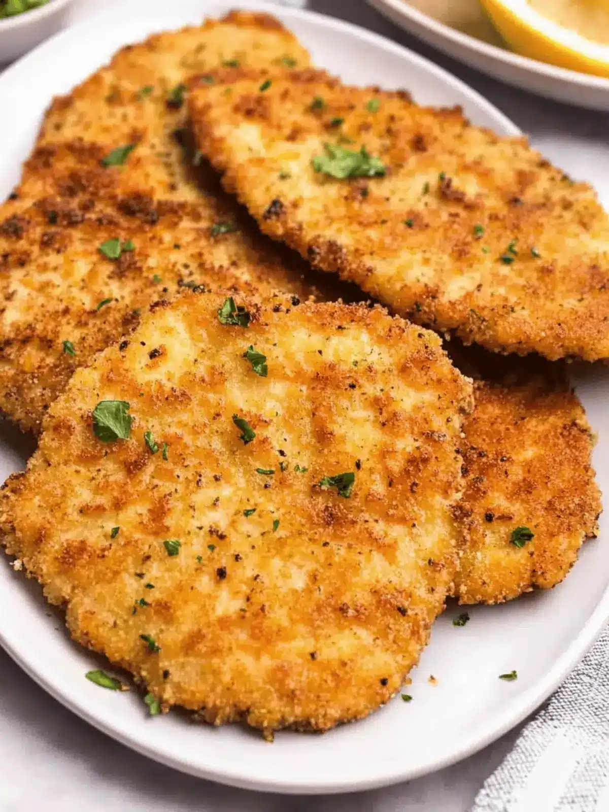 Crispy Air Fryer Chicken Cutlets