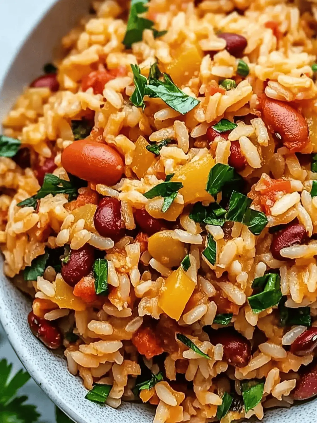 Mediterranean Rice and Beans