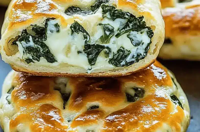 Spinach Cheese Flagels