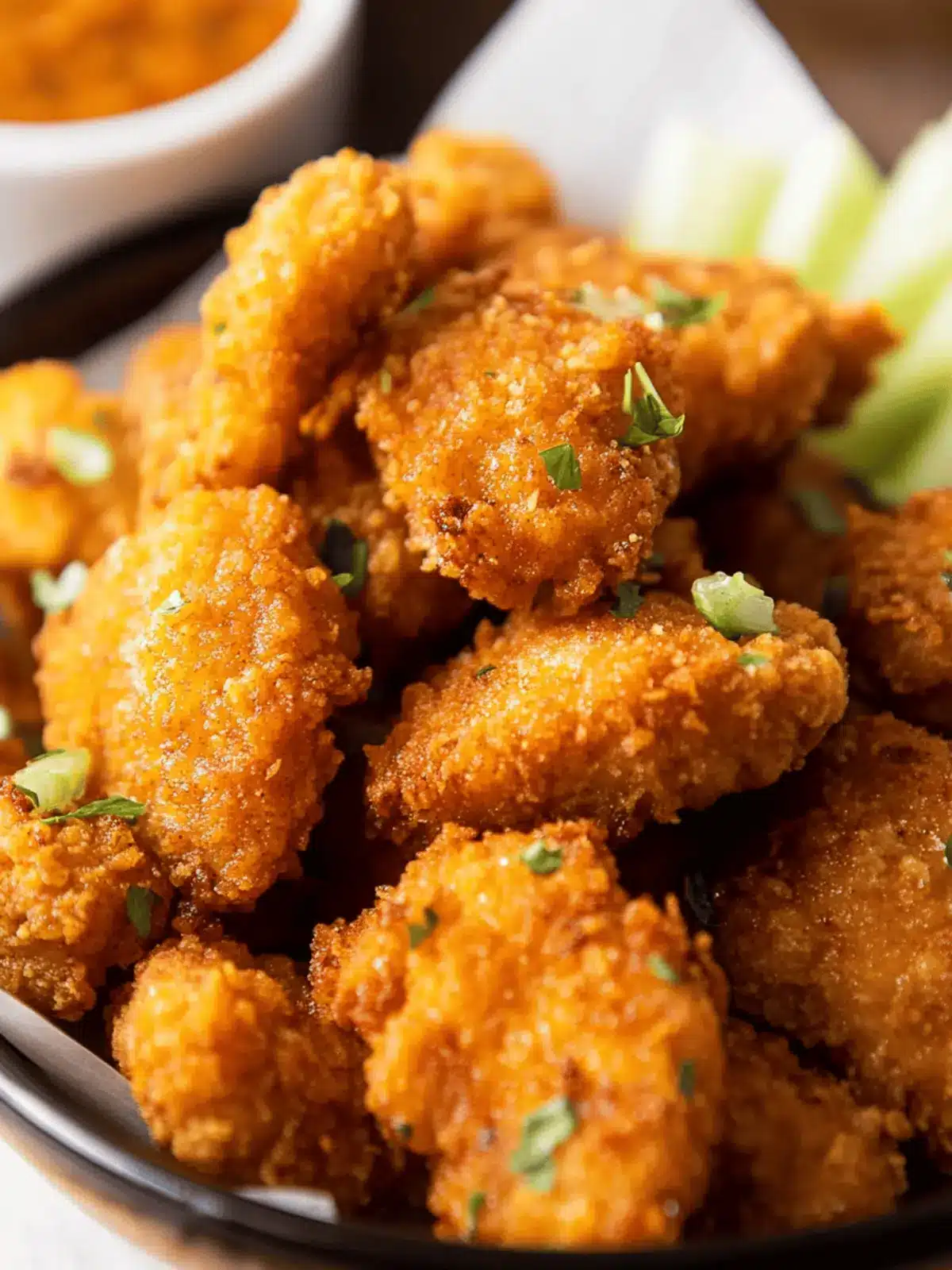 Baked Spicy Chicken Nuggets