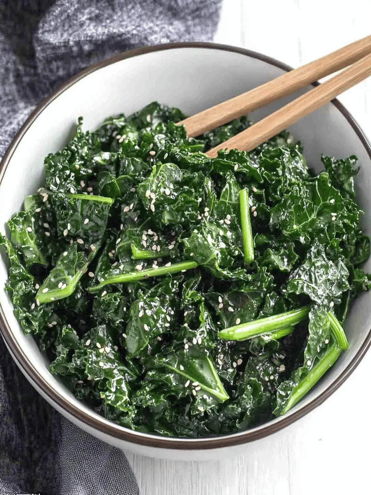 Sesame Kale