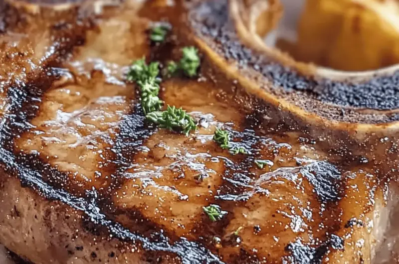 Texas Roadhouse Style Pork Chops