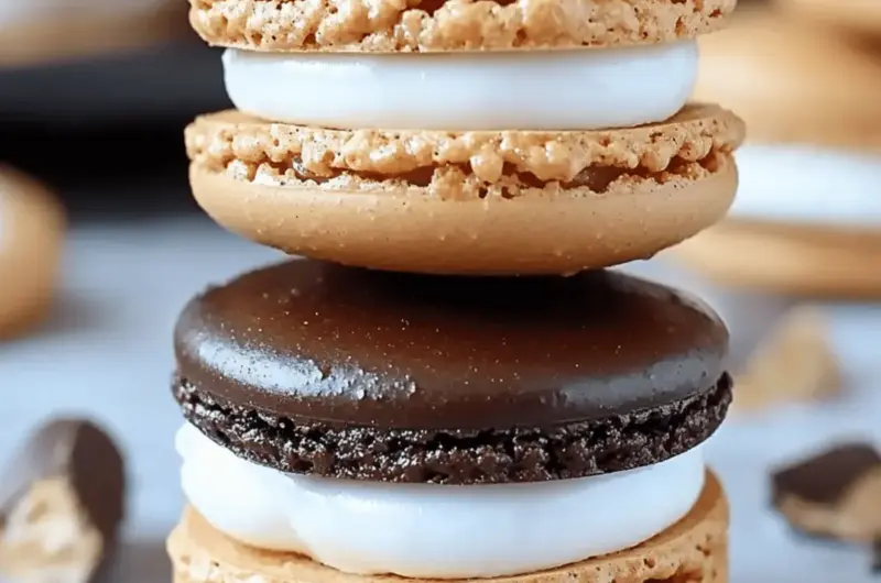 S’mores Macarons
