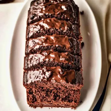 Chocolate Cherry Loaf Cake