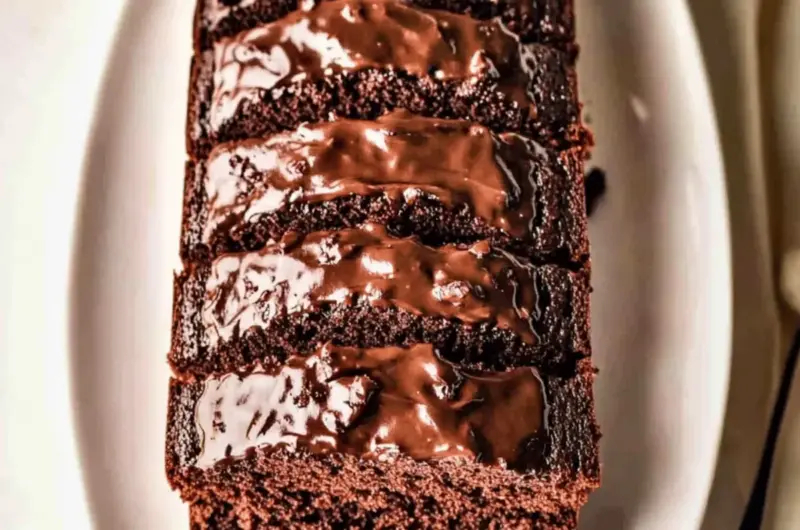 Chocolate Cherry Loaf Cake