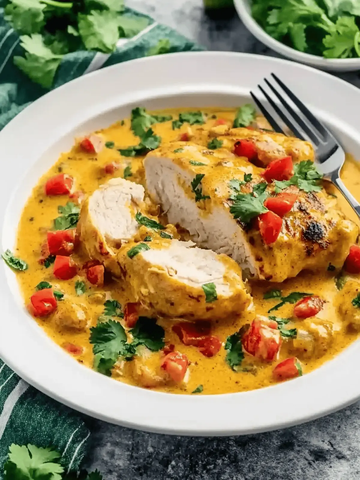 Spicy Brazilian Coconut Chicken