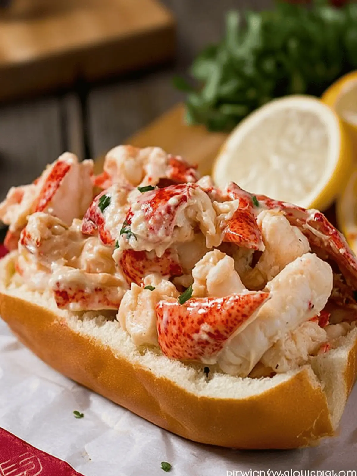 Savory New England Lobster Roll: A Taste of Coastal Bliss 4 New England Lobster Roll