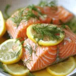 Slow Cooker Poached Salmon