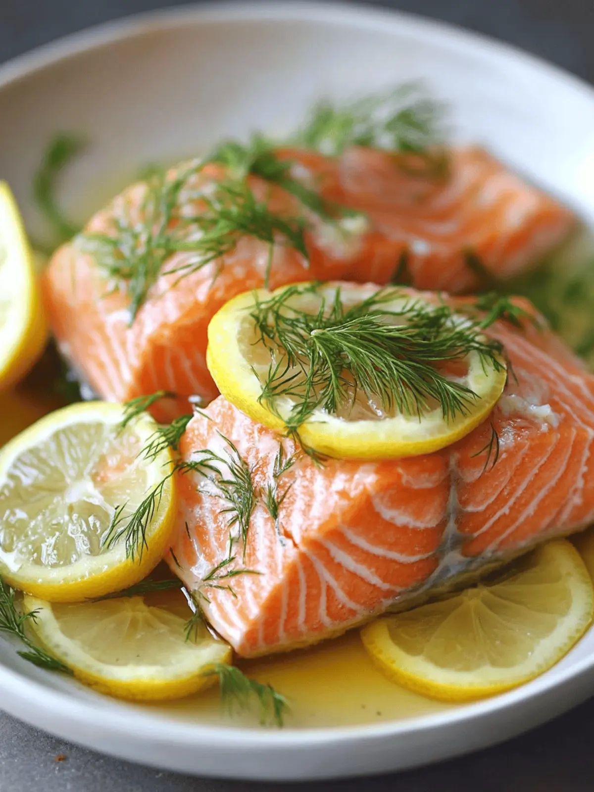Slow Cooker Poached Salmon