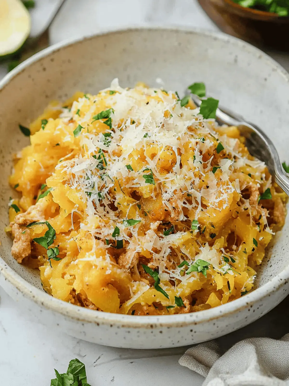 Delicious Spaghetti Squash Carbonara for a Guilt-Free Treat 2 Spaghetti Squash Carbonara