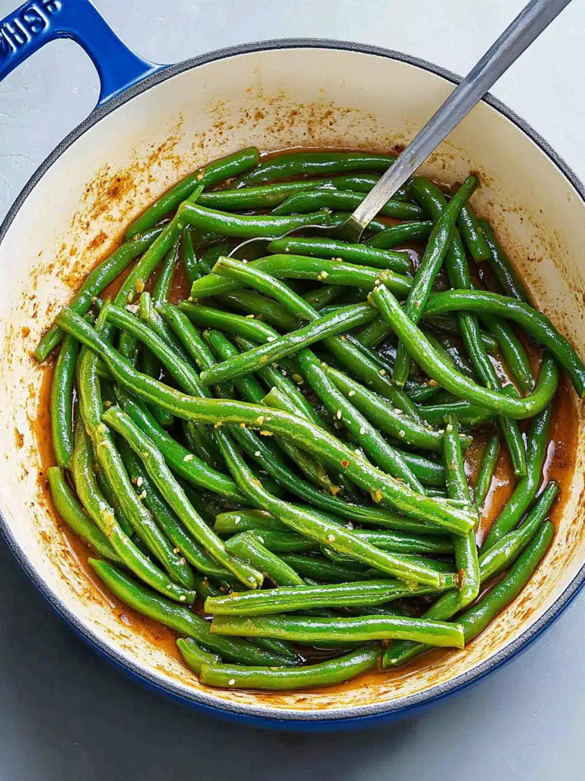 Miso Green Beans