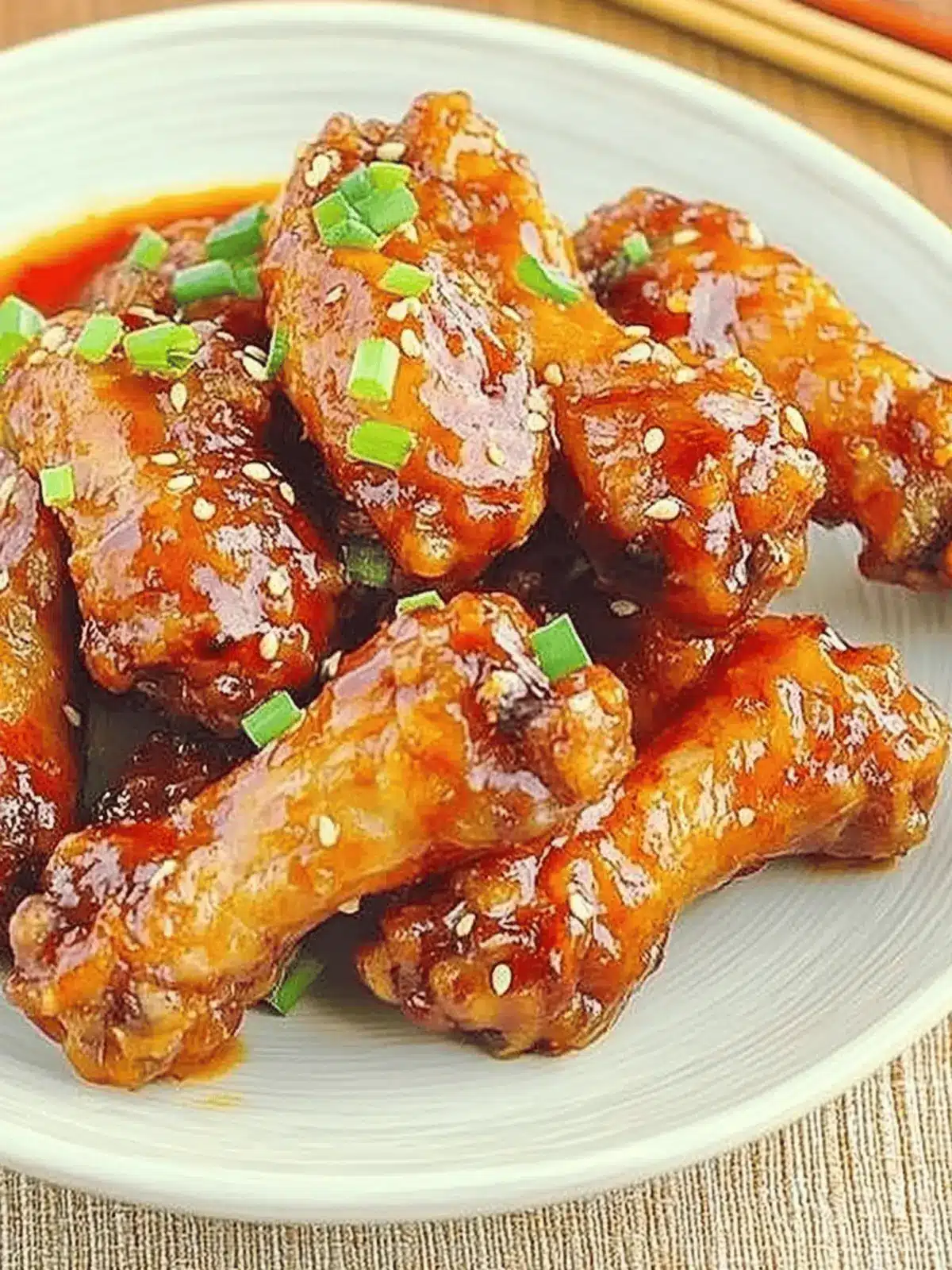Spicy Tso-Style Wings
