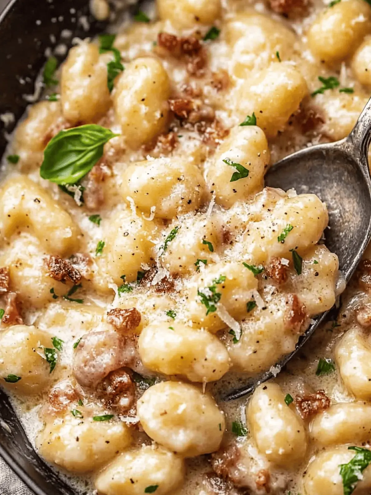 Gnocchi Carbonara: A Creamy Twist on Classic Comfort Food 3 Gnocchi Carbonara
