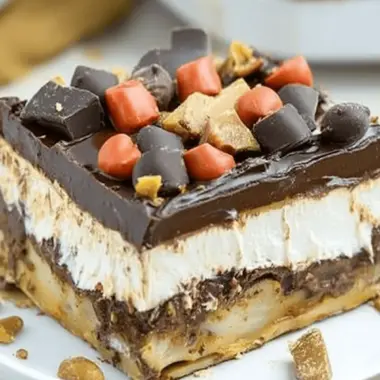 Indulge in Chocolate Peanut Butter Lasagna Bliss Today 9 Chocolate Peanut Butter Lasagna