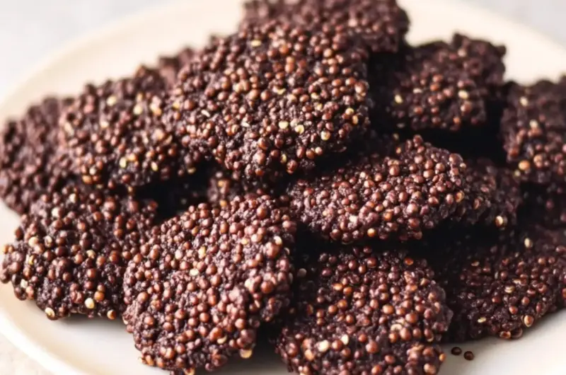 Crispy Quinoa Cacao Cookies