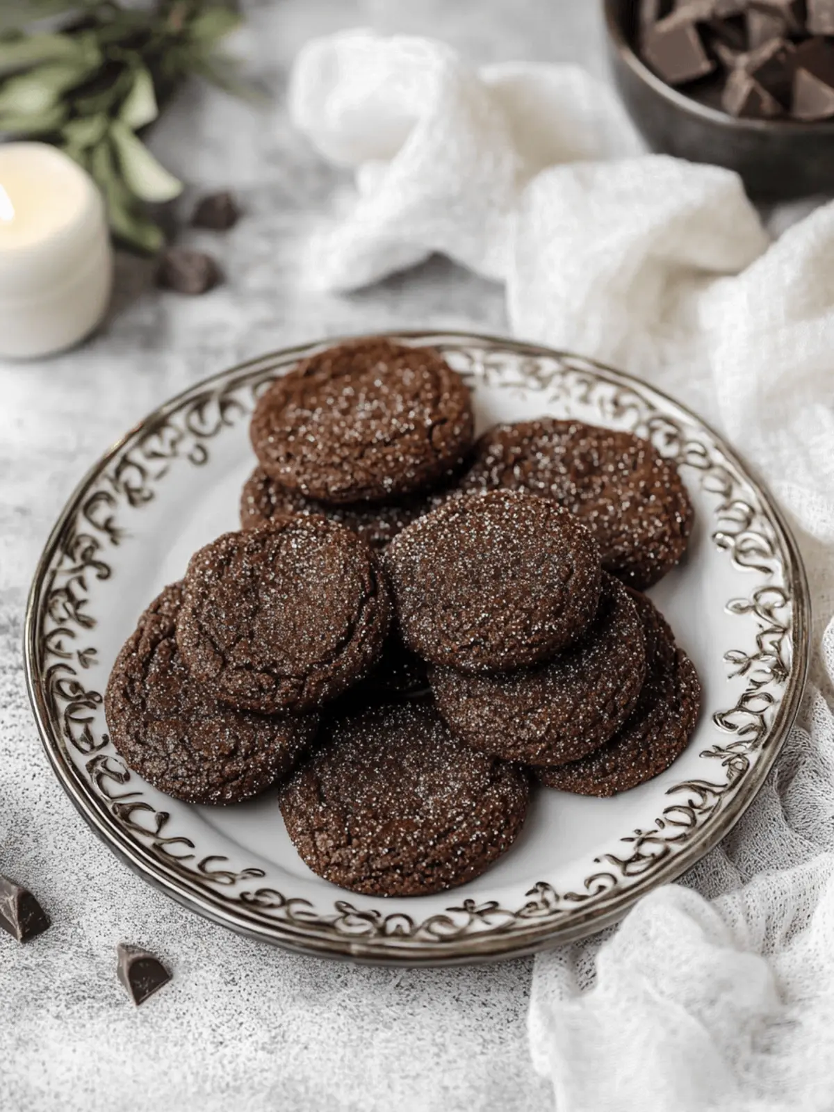 Irresistible Vegan Chocolate Sugar Cookies You’ll Love 4 Vegan Chocolate Sugar Cookies