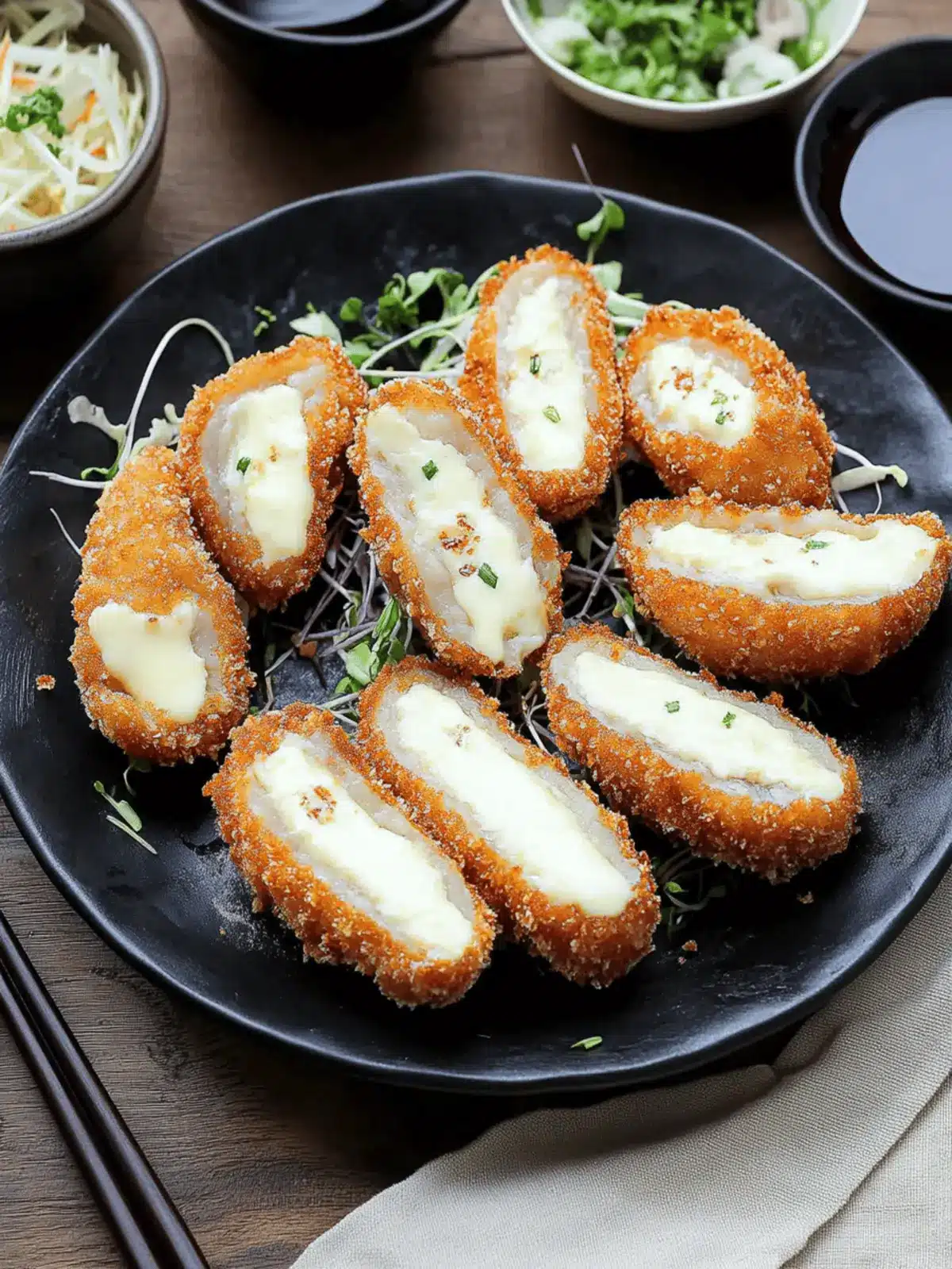 Korean Cheese Katsu