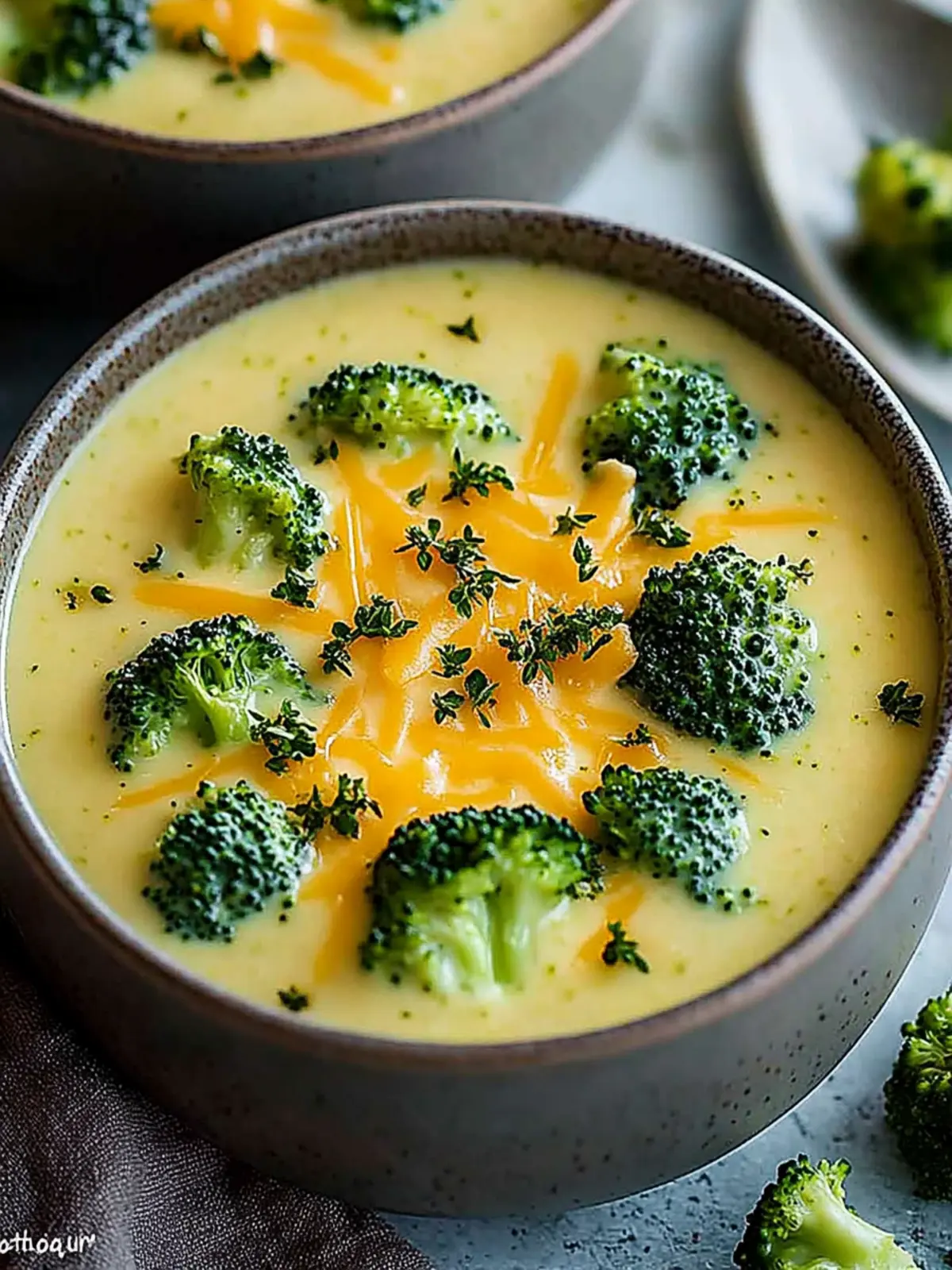 Creamy Broccoli Cheese Soup That'll Warm Your Soul 3 Broccoli Cheese Soup